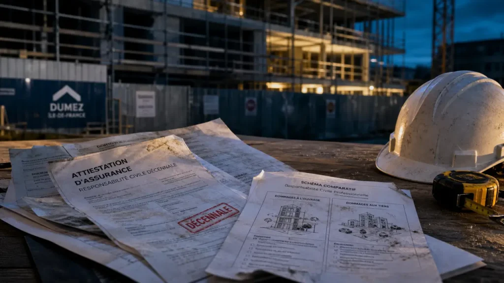 Assurances constructeur : garanties et protection du chantier