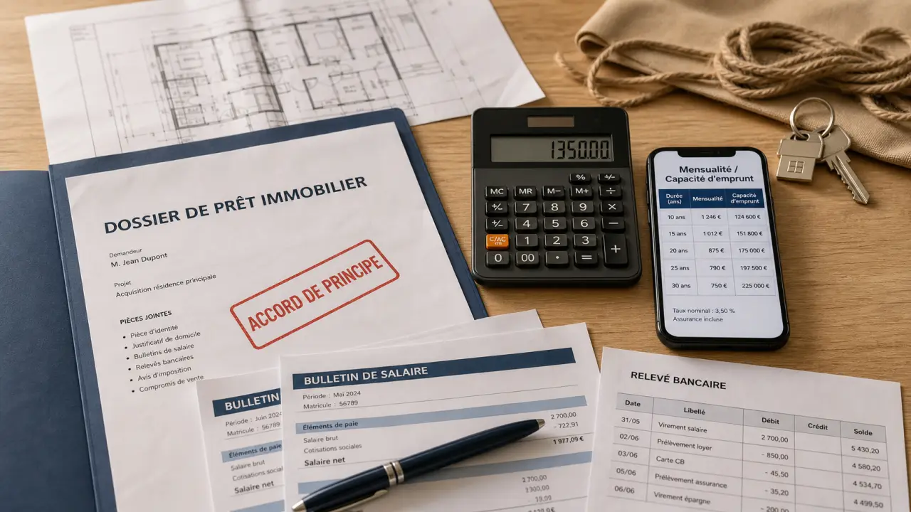 Crédit fonctionnaire immobilier : dossier de prêt et accord de principe