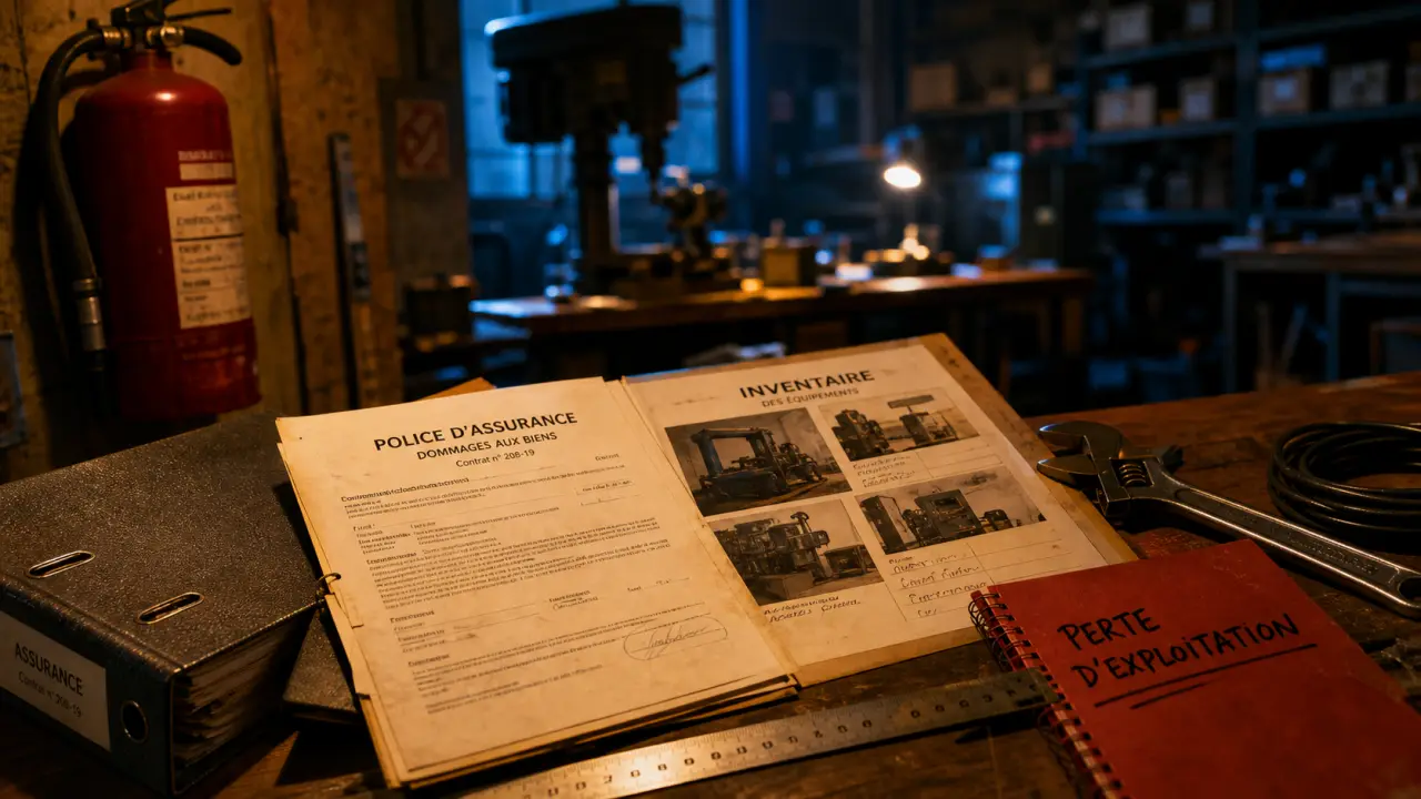 Assurance atelier : garanties pour machines, stocks et clients