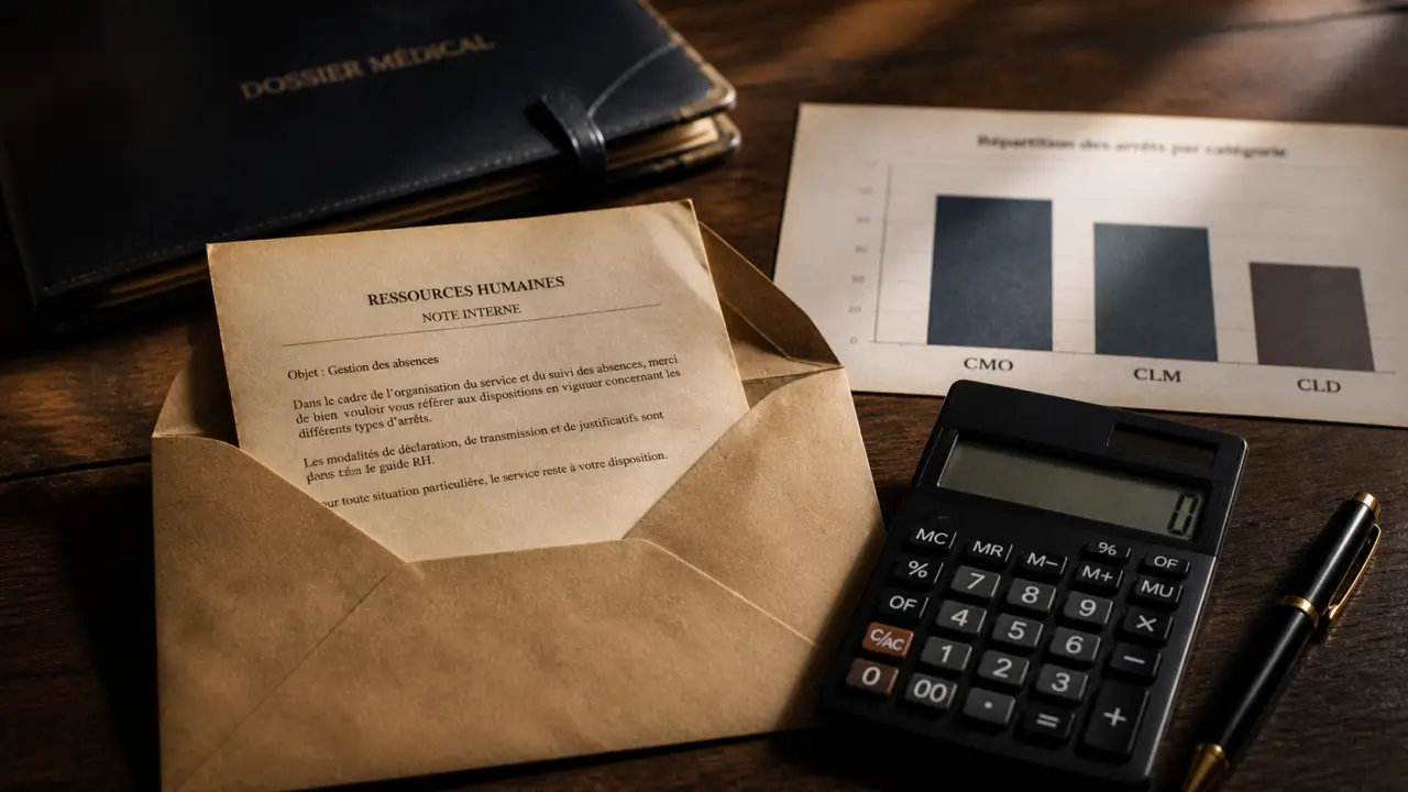 Assurance maintien de salaire fonctionnaire : demi-traitement, calculs et documents RH