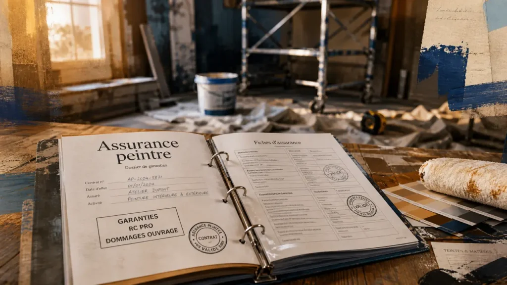 Assurance peintre : la décennale s’applique aux travaux techniques, la RC Pro au reste