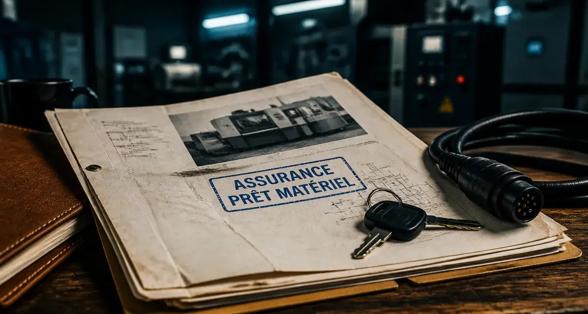 Assurance prêt matériel professionnel : protection du matériel