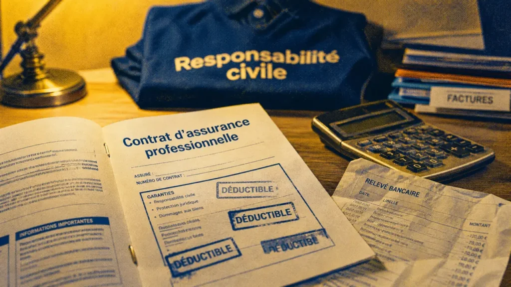 Assurance professionnelle déductible des impôts : contrat et justificatifs à garder