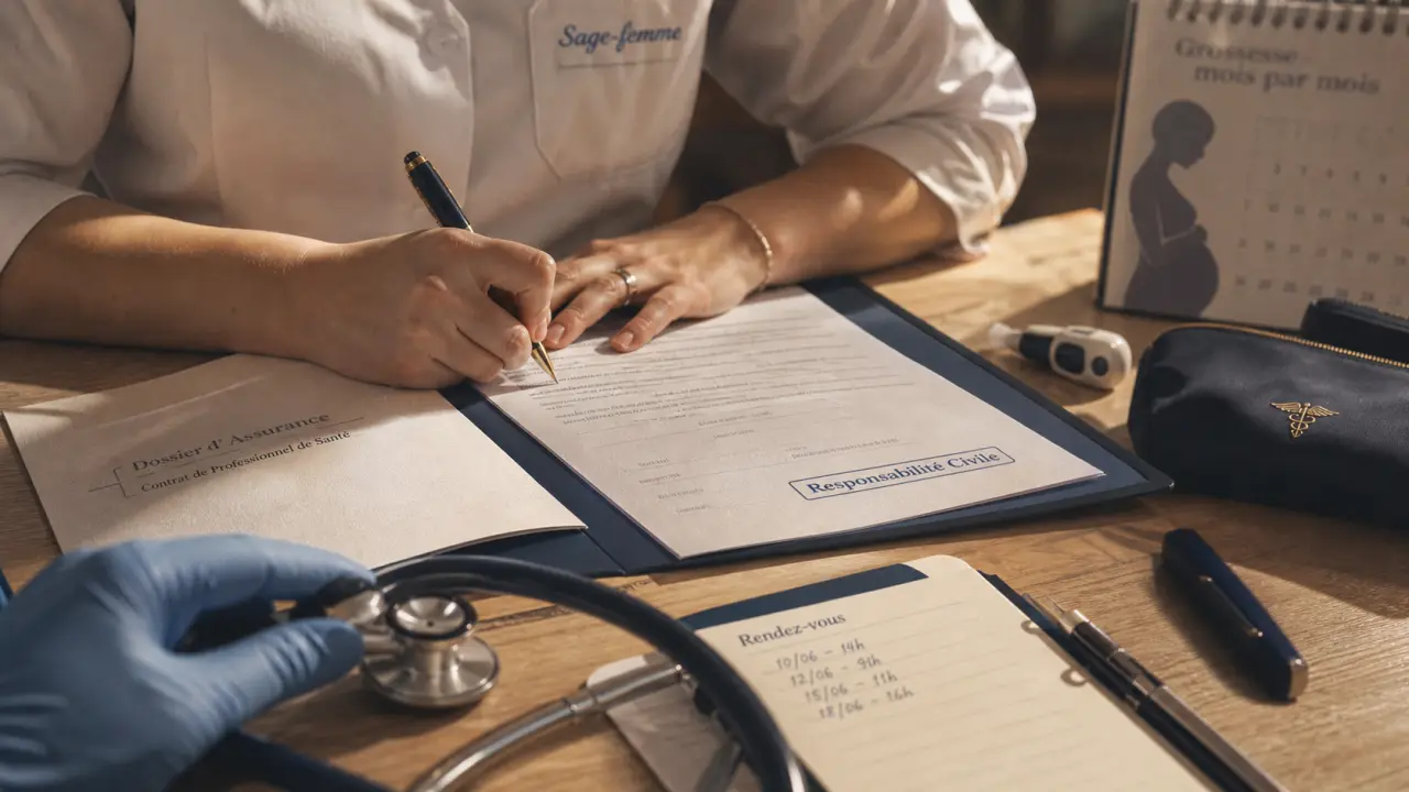 Assurance professionnelle sage femme : RCP actes et lieux d’exercice