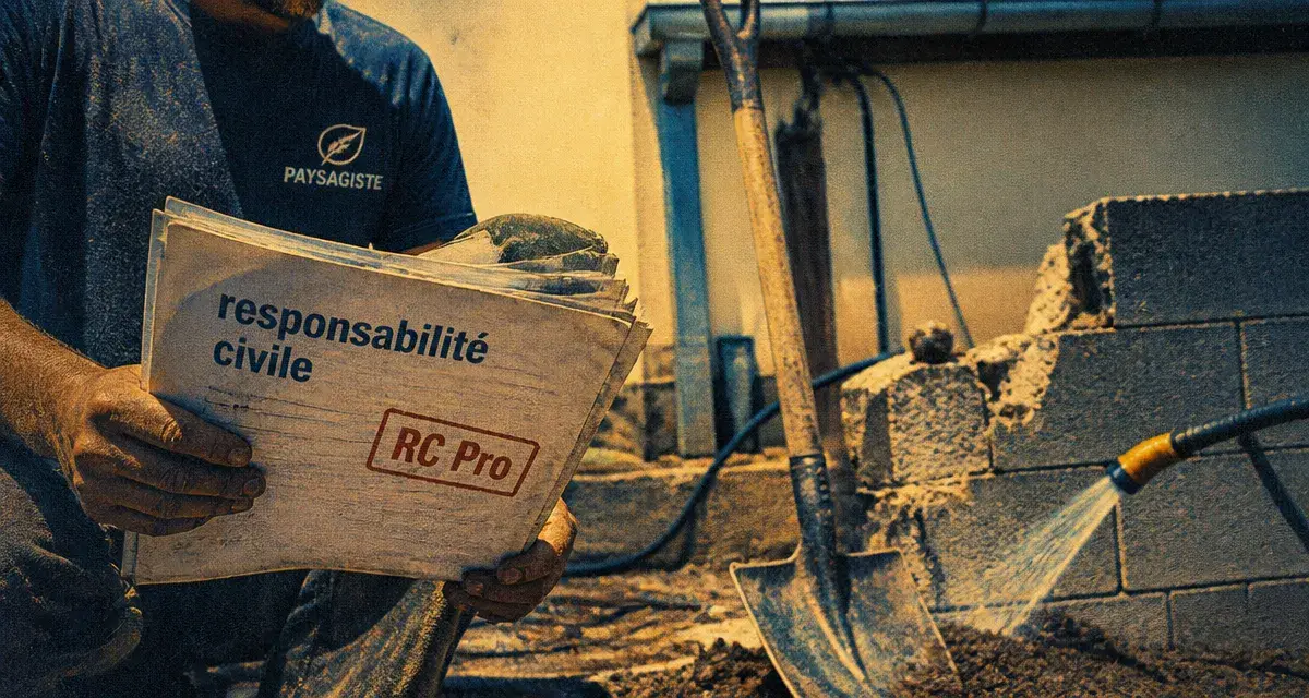 RC pro paysagiste : obligations réelles et risques financiers sur chantier