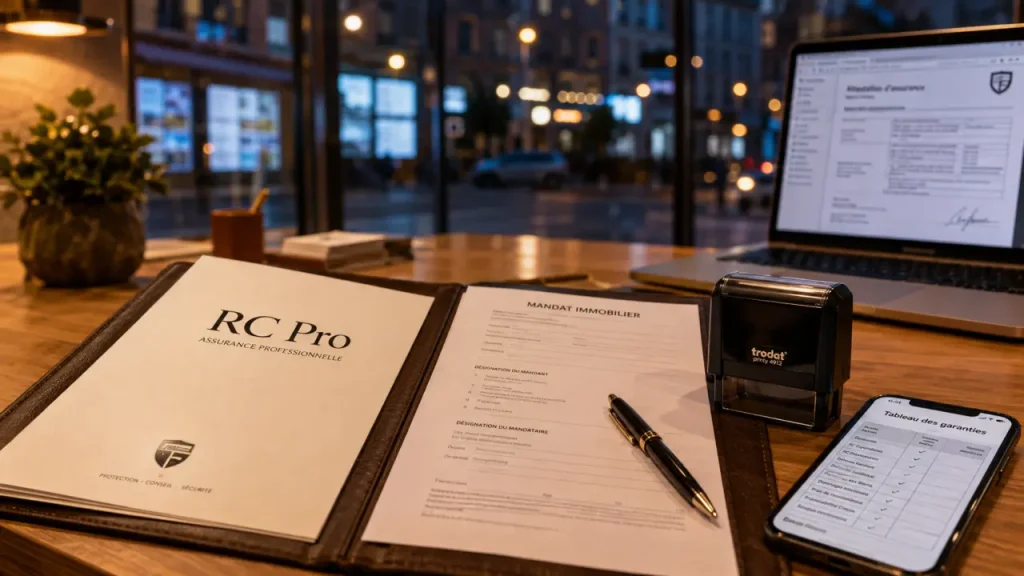 Que doit couvrir une assurance agent immobilier ? RC Pro, garantie financière et risques oubliés