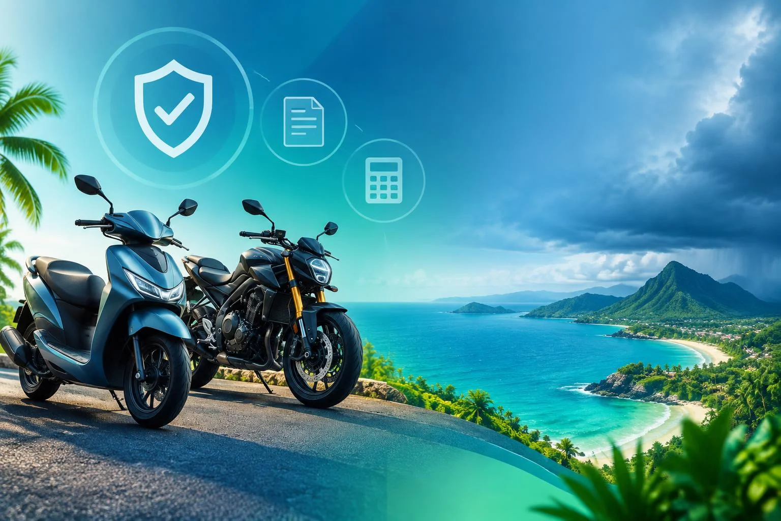 Assurance deux-roues en outre-mer : payer moins