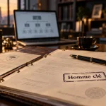 Assurance homme clé : document « Homme clé » au bureau