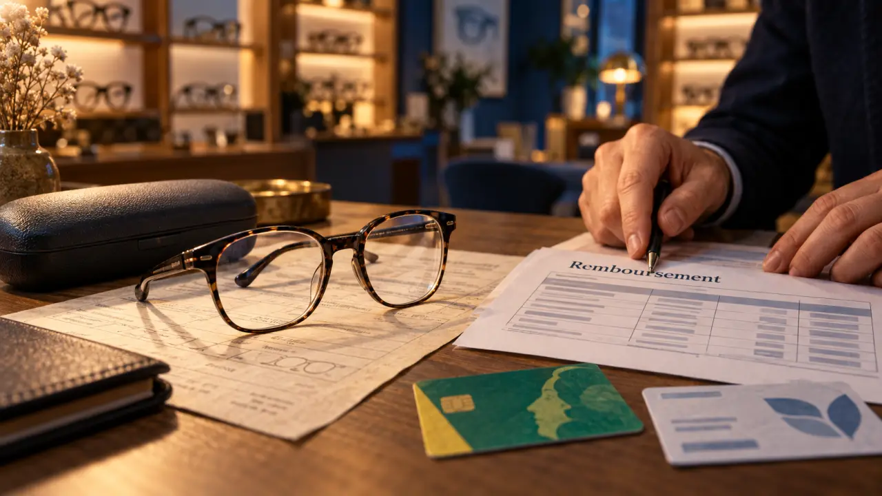 Assurance opticien : remboursements et garanties pour lunettes en boutique