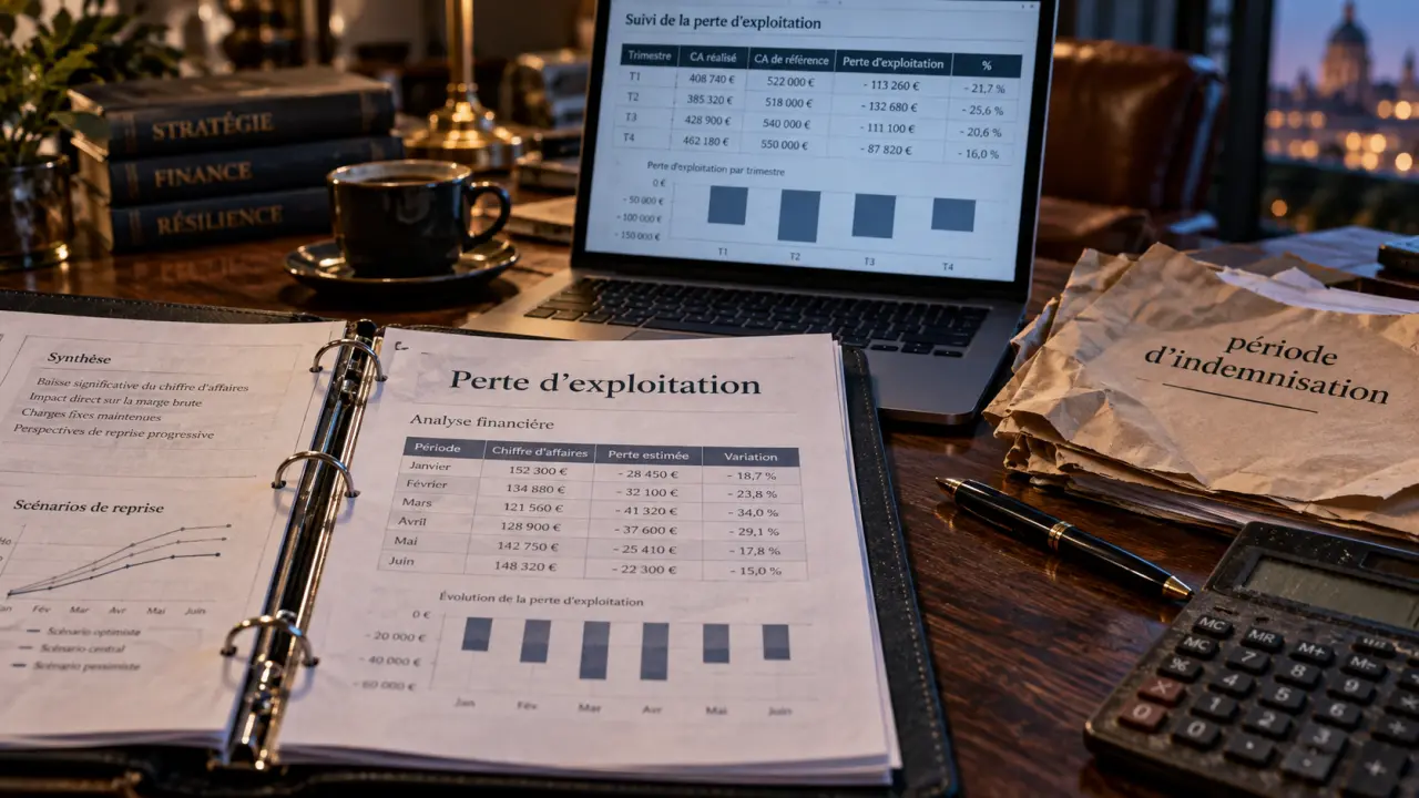 Assurance perte d’exploitation : évaluer le manque à gagner après un sinistre