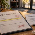 Bail professionnel assurance : dossier et attestation d’assurance à vérifier