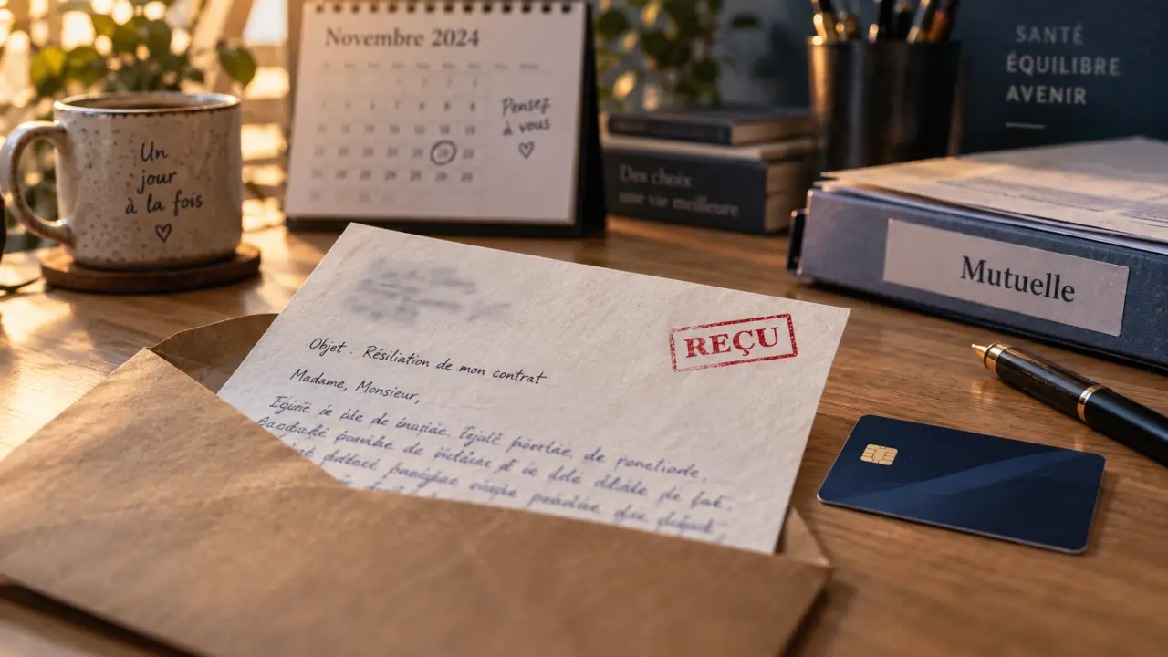 Lettre de résiliation mutuelle nouvelle loi après un an