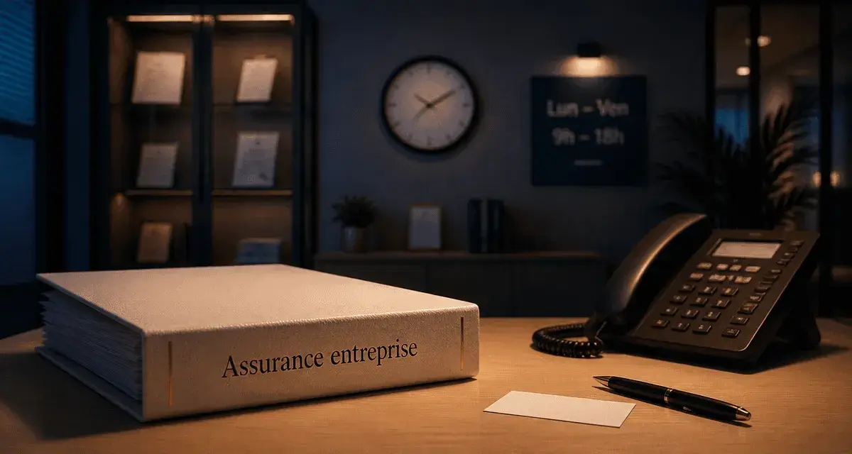 Verspieren courtier en assurances paris : dossier assurance entreprise sur bureau